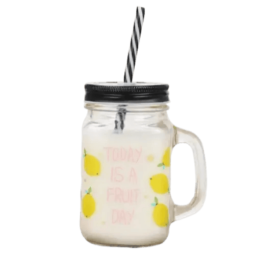 Vaso Mason Jar <Br>Tutti Frutti