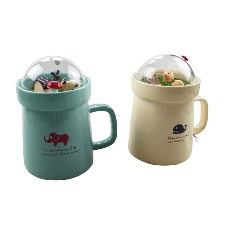 Tazza Personalizzata Con Coperchio