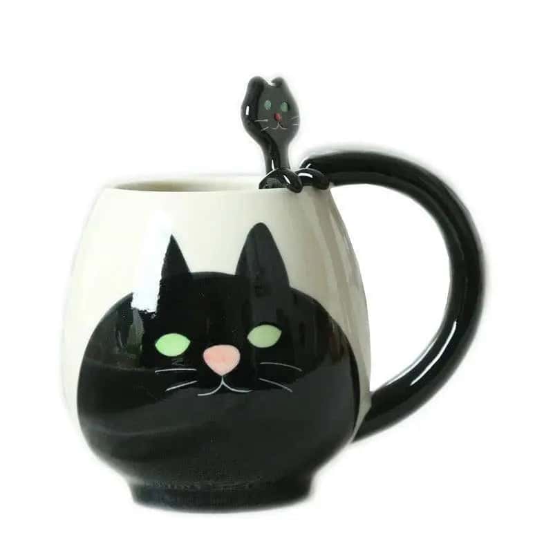 Tazza Per Gatti <Br> Bicolore