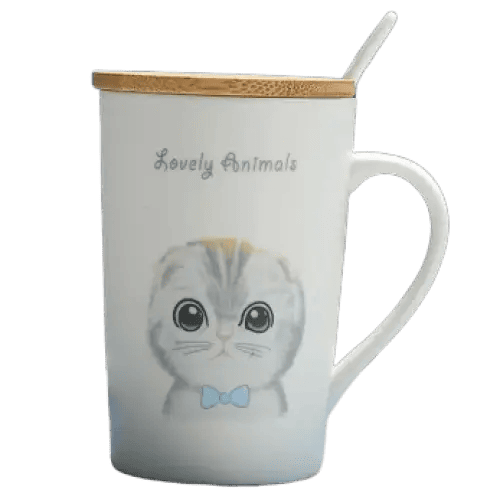 Tazza Per Gatti <Br>Grigio