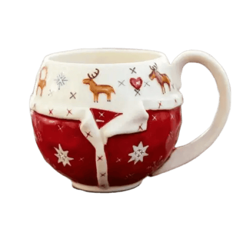 Tazza Di Natale<Br> Renna