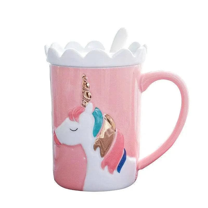 Tazza Unicorno <Br>Con Coperchio