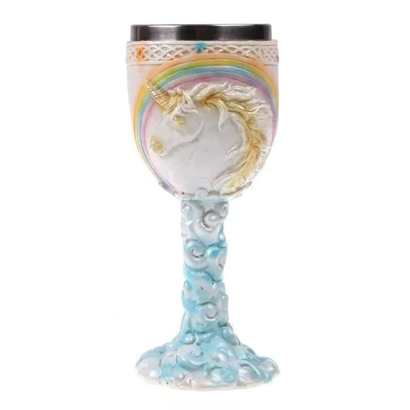 Tazza Unicorno <Br>Bicchiere A Forma Di Piede