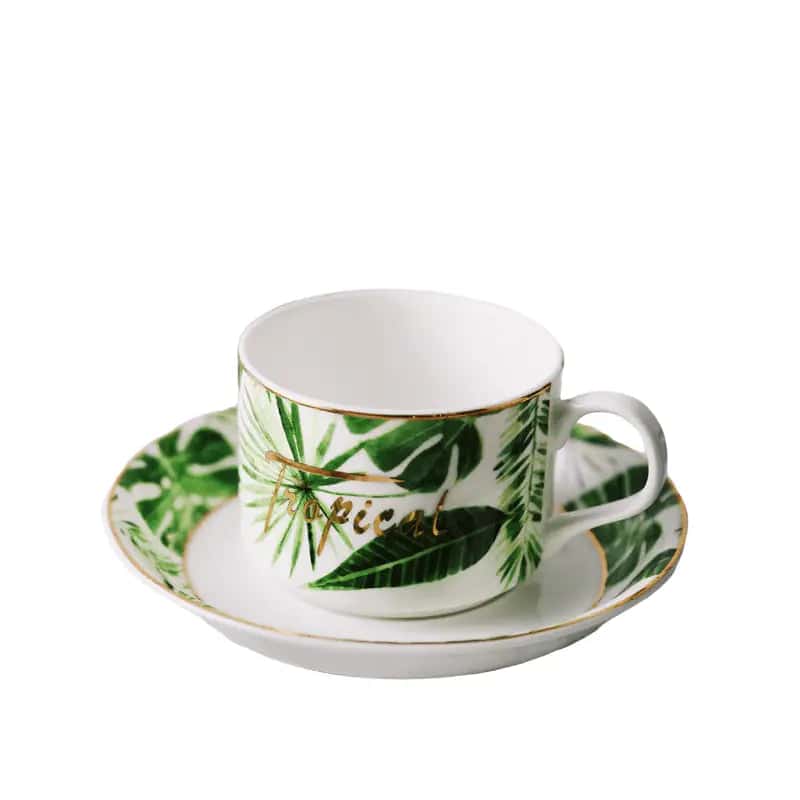 Tazza Natalizia Botanica