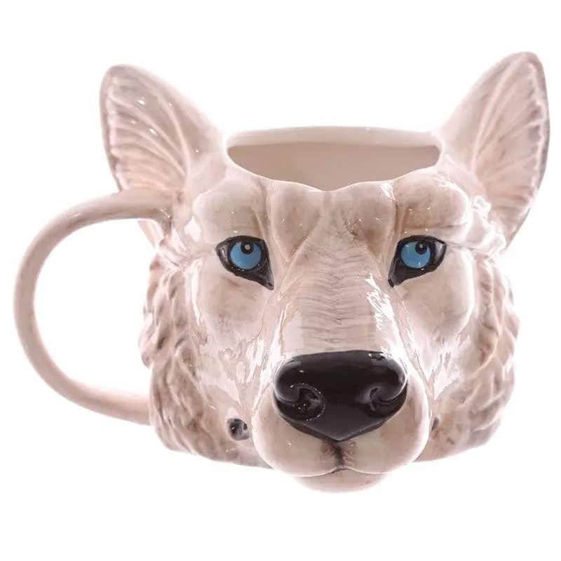 Tazza Originale <Br> Testa Di Lupo