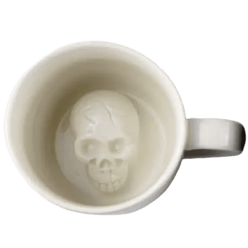 Tazza Originale<Br> Teschio E Ossa Incrociate Espresso