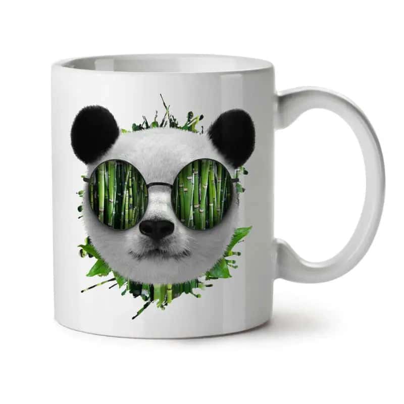 Tazza Panda <Br>Bambù