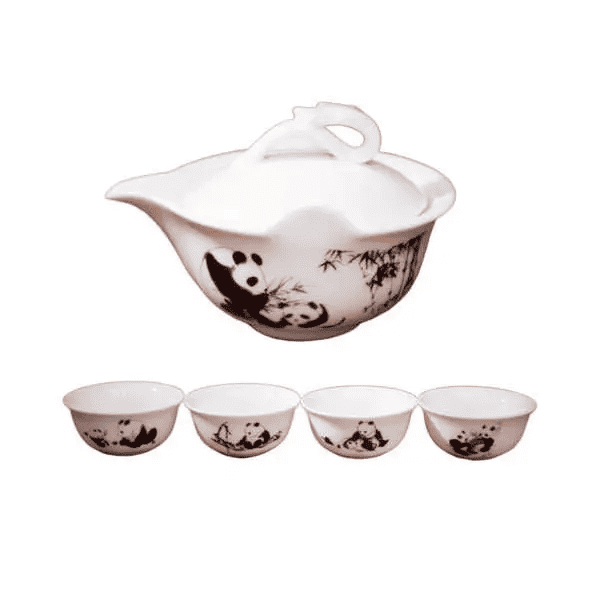 Tazza Panda <Br> Servizio Da Tè