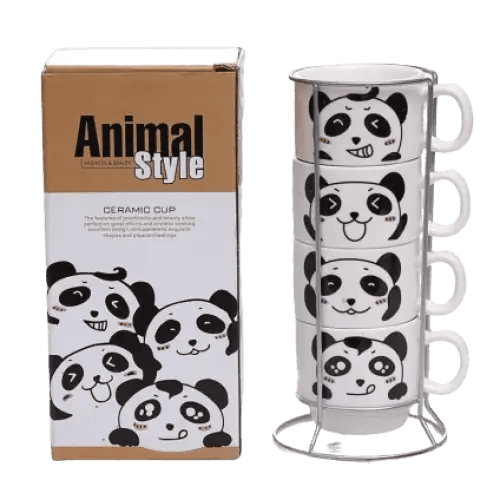 Tazza Panda <Br>Servizio Completo