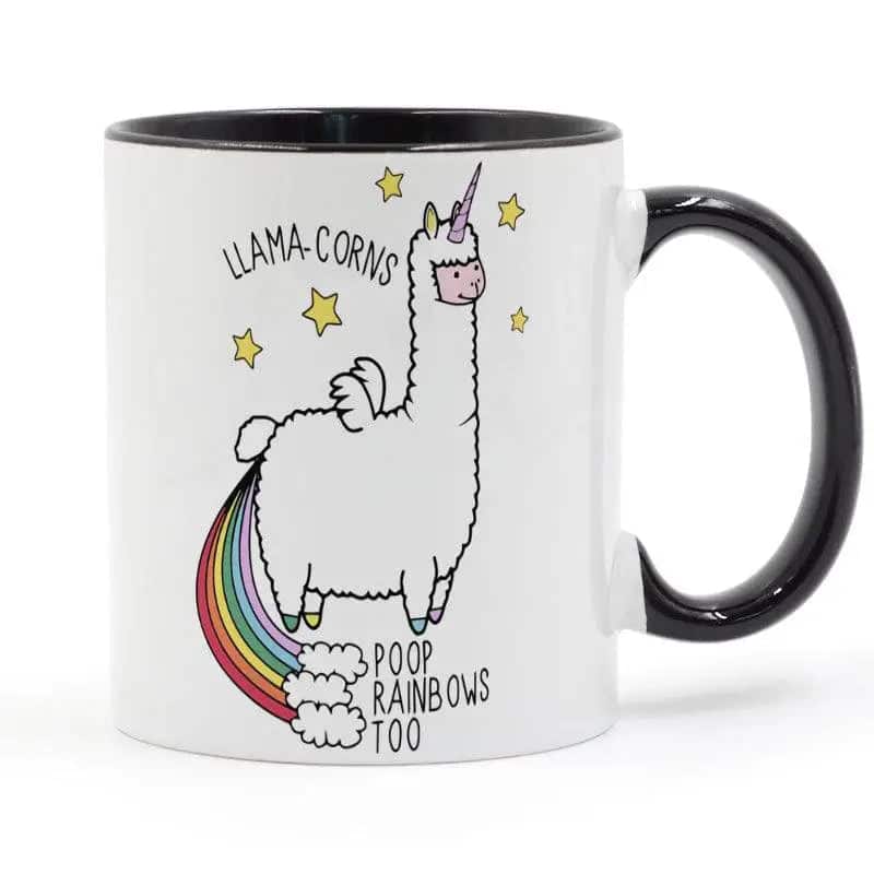 Tazza Personalizzata Originale <Br> Lama Unicorno