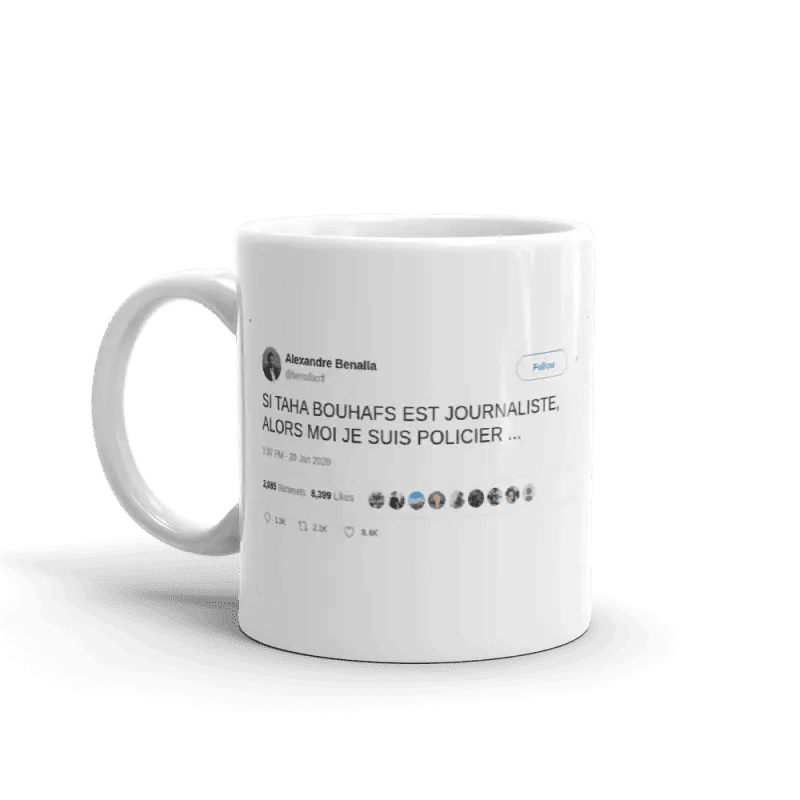 Tweet Mug <Br>Giornalista Di Benalla