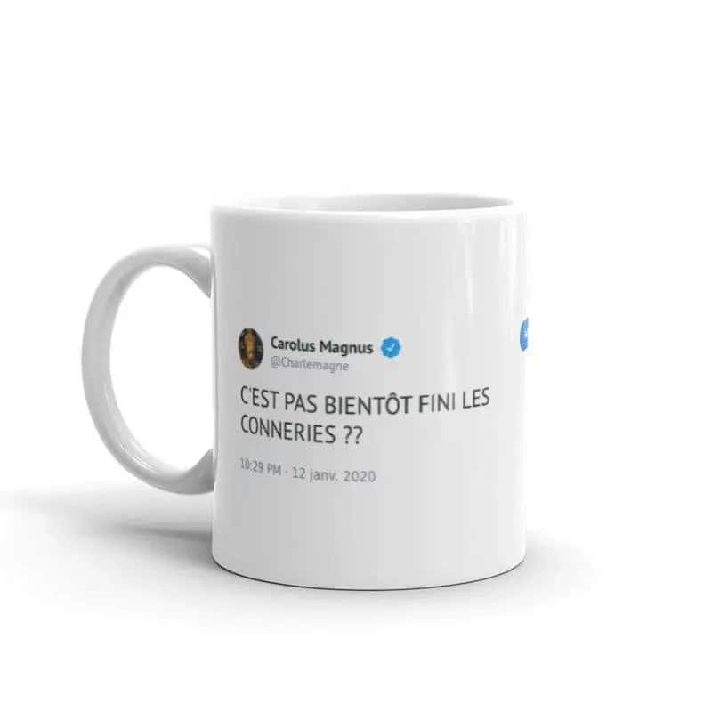 Tazza Tweet <Br>Charlemagne "La Stronzata"