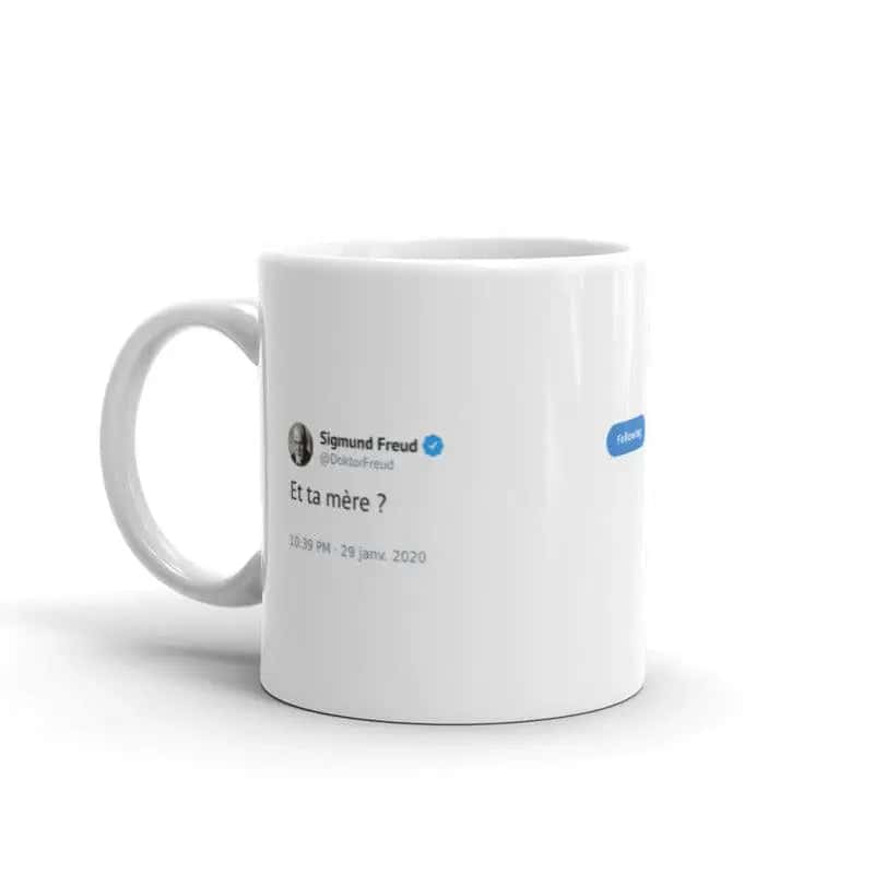 Tweet Mug <Br>Freud "Tua Madre