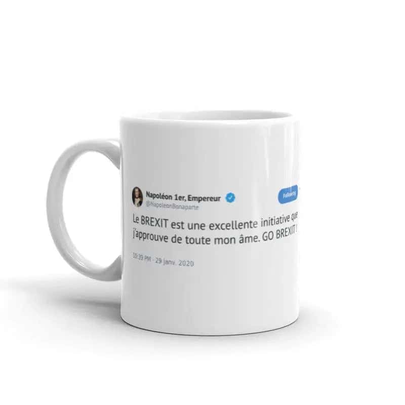 Tweet Mug <Br>Napoleone "Brexit"