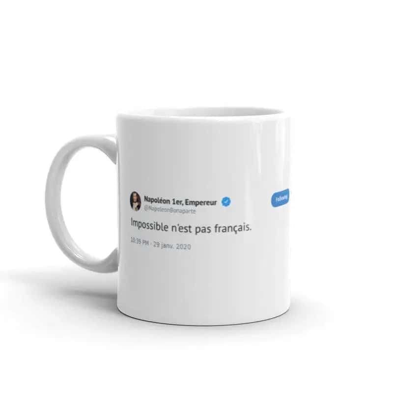 Tweet Mug <Br>Napoleone "Impossibile