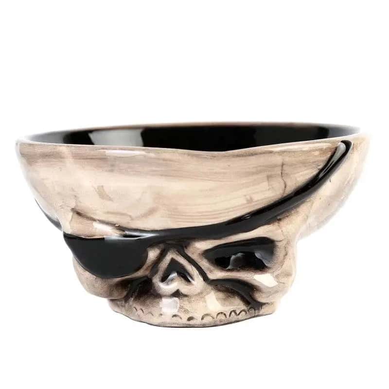 Vetro Tiki <Br>Teschio Di Pirata
