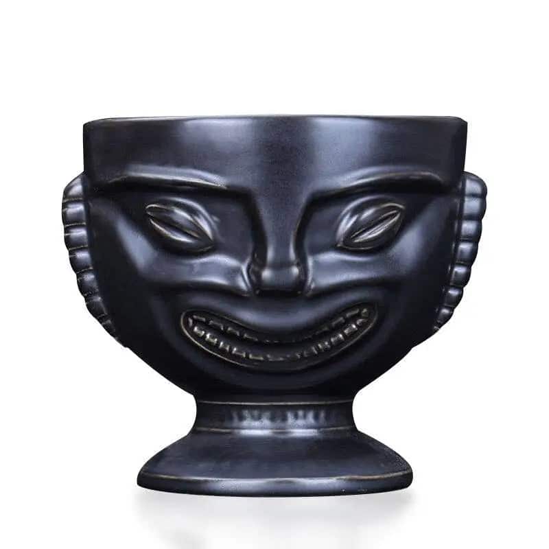 Vetro Tiki <Br>Testa Ridotta